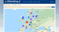 Desktop Screenshot of gpswalking.nl